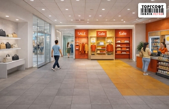 Color in the store interior