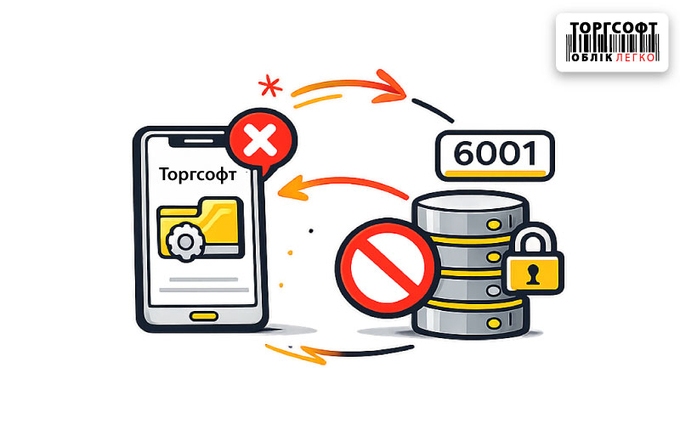 The mobile application does not connect to the database - port 6001
