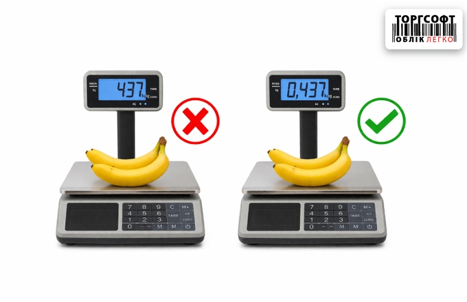 Greutăți: greutate incorectă (