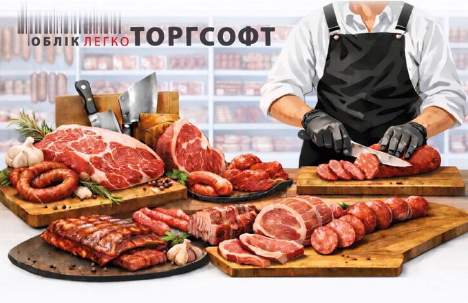 Program for a butcher shop: automation without losses