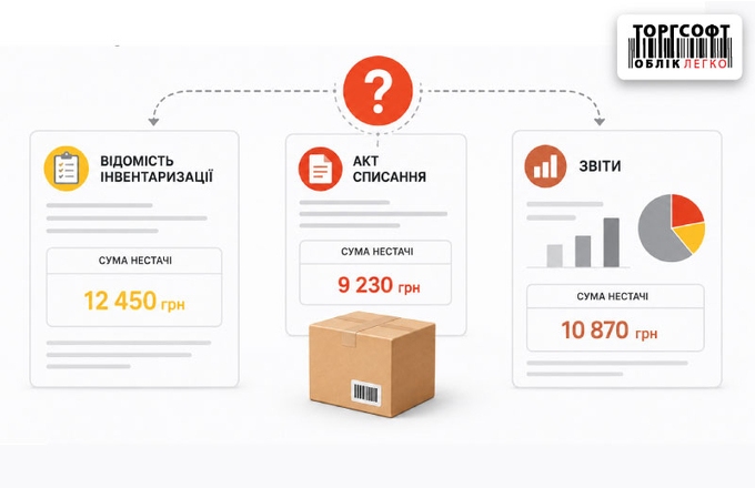 Why is the shortage amount in the inventory statement different from the write-off act and reports?