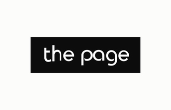 The page