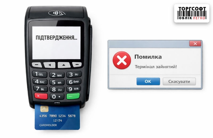 Помилка «Термінал зайнятий» (DeviceBusy): що робити