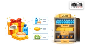 Як продавати набори та комплекти, щоб зі складу списувалися складники