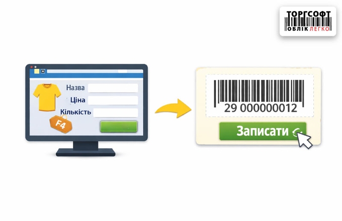 Barcodeless inventory: how to create your own inventory and print a label
