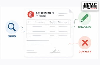Lucrul cu acte de radiere: cum să găsiți, să editați sau să anulați un document
