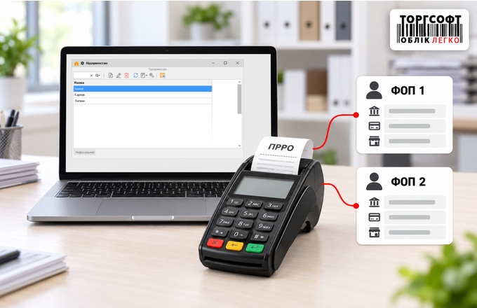 Multiple Sole Proprietorships and One POS Terminal in Torgsoft: How to Check the Business, Bank Account, Merchant, and PECR