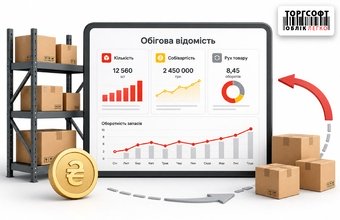 Обігова відомість і оборотність запасів: кількість, собівартість і рух товару