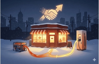 Grant for generators and charging stations for sole proprietors