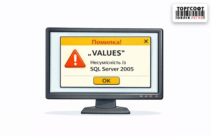 Помилка «VALUES» при формуванні Z-звіту або X-звіту
