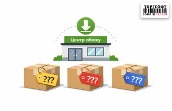 Downloading prices to a new accounting center after transferring goods