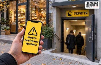 Укриття для бізнесу до 4 грудня 2026 року: хто може працювати під час жовтої повітряної тривоги
