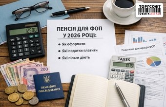 Пенсія для ФОП у 2026 році: як оформити, які податки платити та які пільги діють