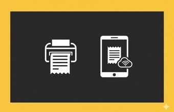 Tlač papierového bloku a elektronický blok v Torgsoft