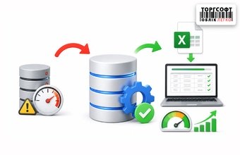 Бастапқы импорттаудан кейін дерекқор баяулайды: деректердегі, Excel файлындағы және импорт параметрлеріндегі қателер