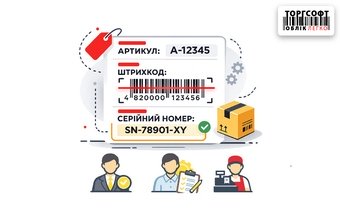 Product numbering protocol: article number, barcode, serial number — who is responsible and how to control