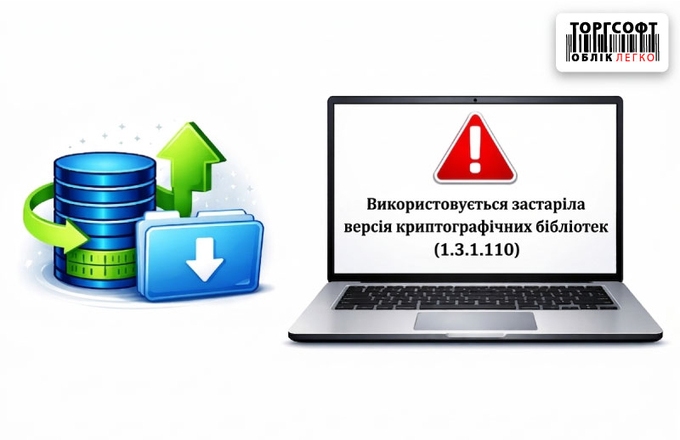 An outdated version of cryptographic libraries is used: how to update and restore the pECR