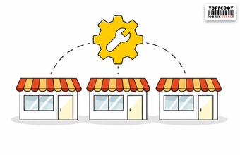 Setting up the structure of the retail network: stores and warehouses