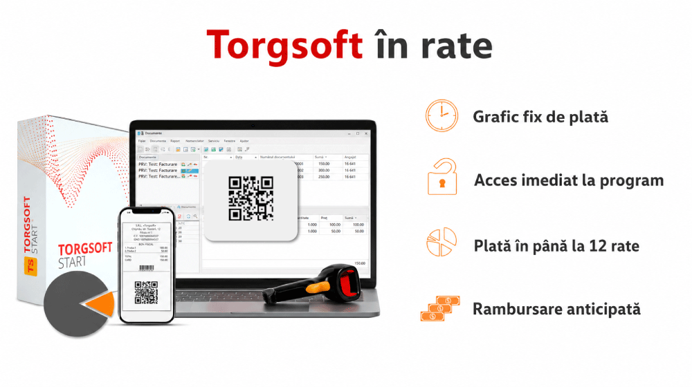 Serviciul de achiziționare a unui program sau a unei opțiuni &ndash; Torgsoft &icirc;n rate