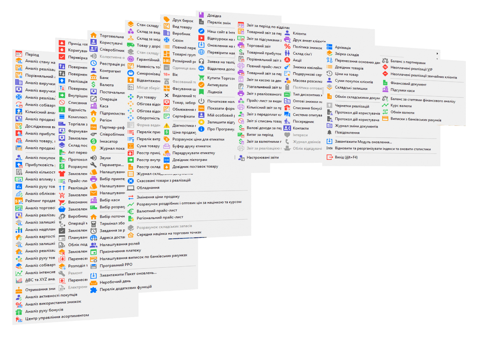 Torgsoft мүмкіндіктері