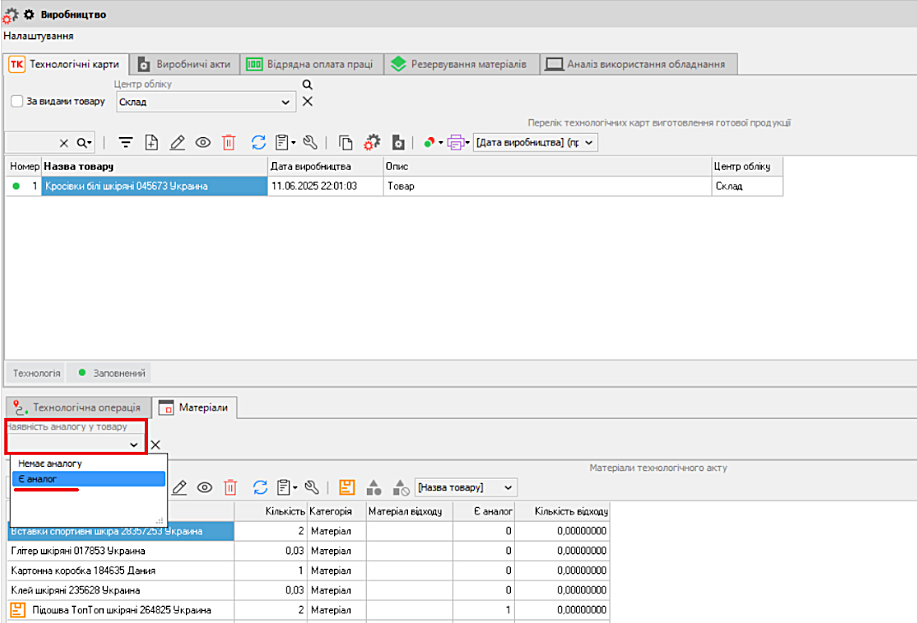 &ldquo;Availability of analog for the item&rdquo;