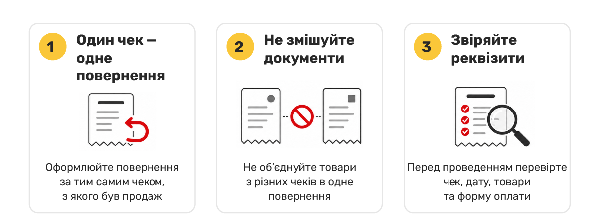 Що передається в податкову (ДПС) при такому поверненні