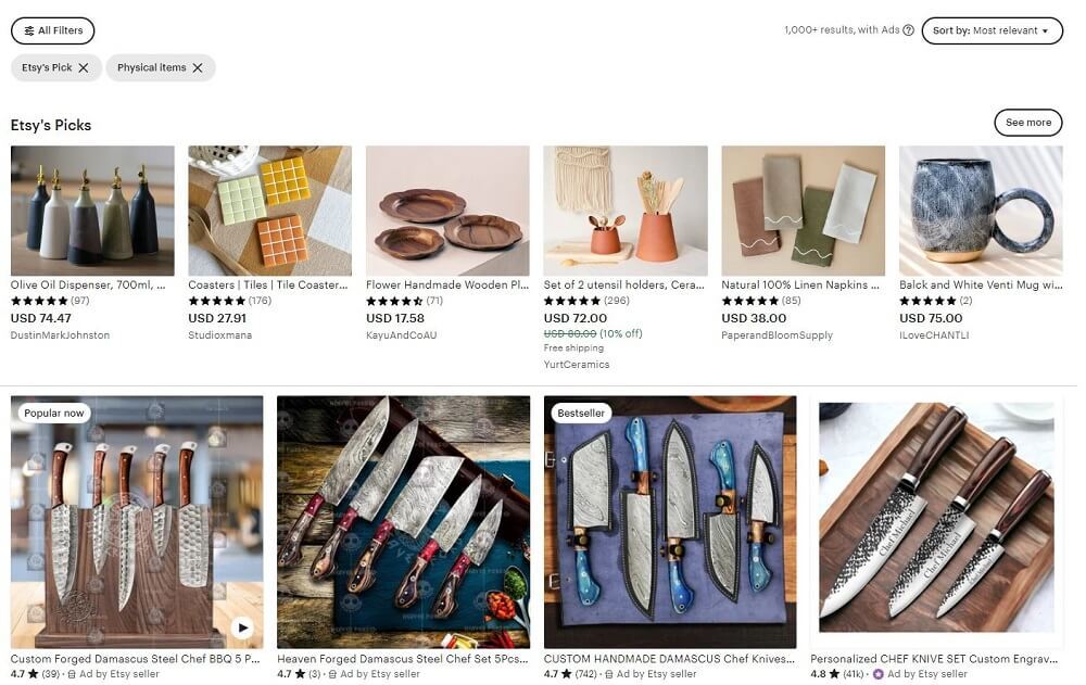 Benefits of Etsy