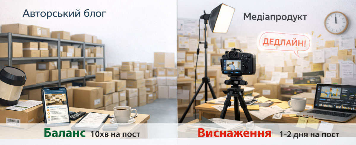 A blog must not harm the business