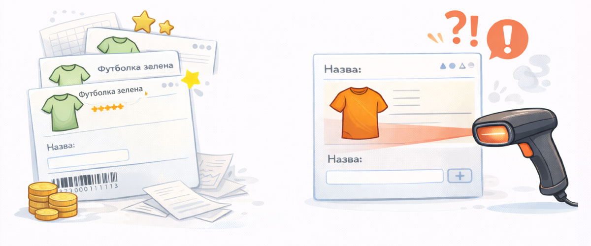 Chaos in the item catalog