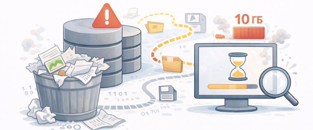 &laquo;Trash&raquo; in the database