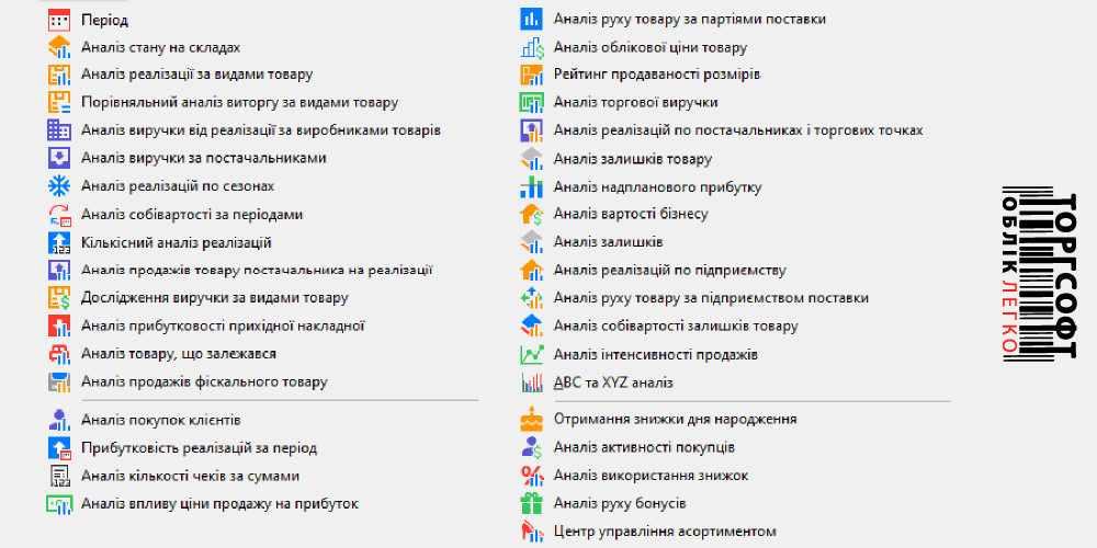 Тауарды есепке алу бағдарламасында өтпейтін тауарды қалай табуға болады