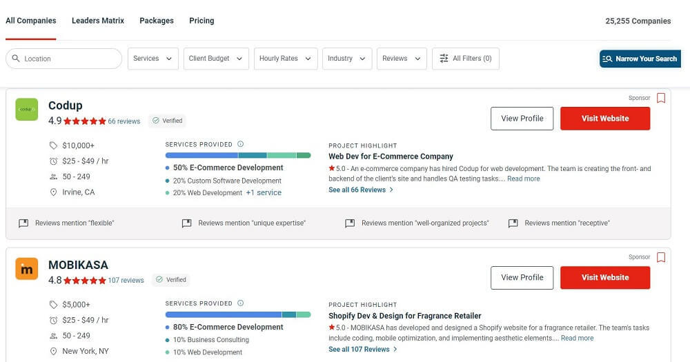 Можливості Clutch для бізнесу