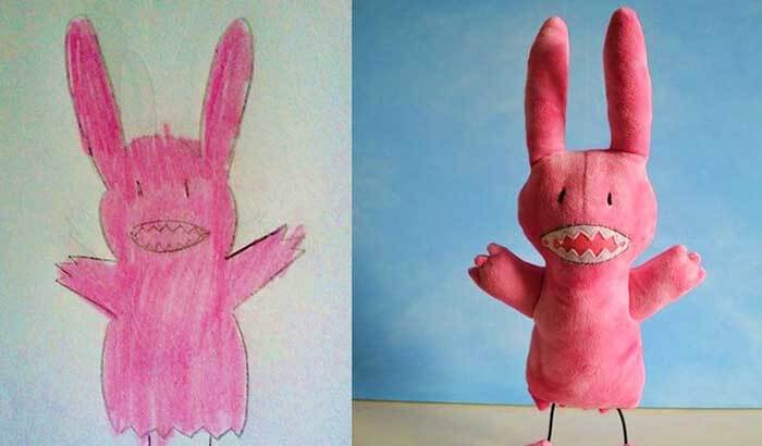 V&yacute;roba hračiek podľa detsk&yacute;ch kresieb