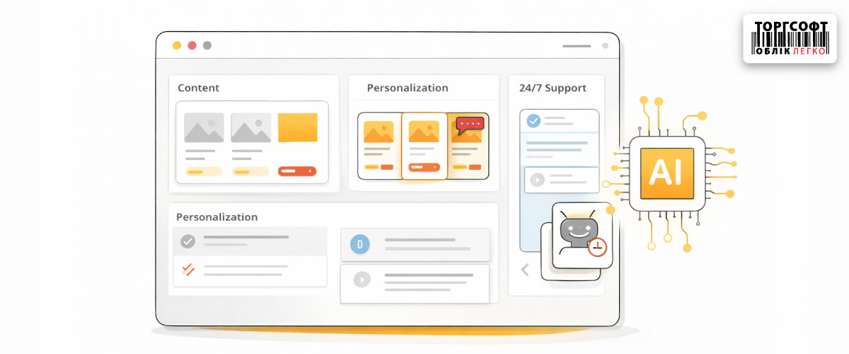 How artificial intelligence helps a store work