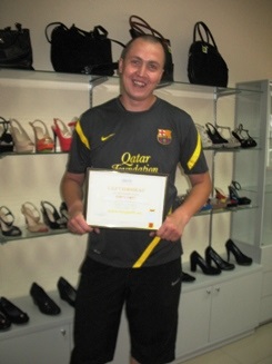 Majiteľ obchodu s obuvou