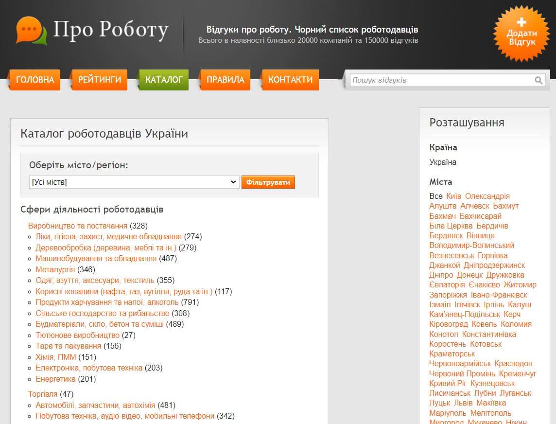 Neorabote.net парақшасы