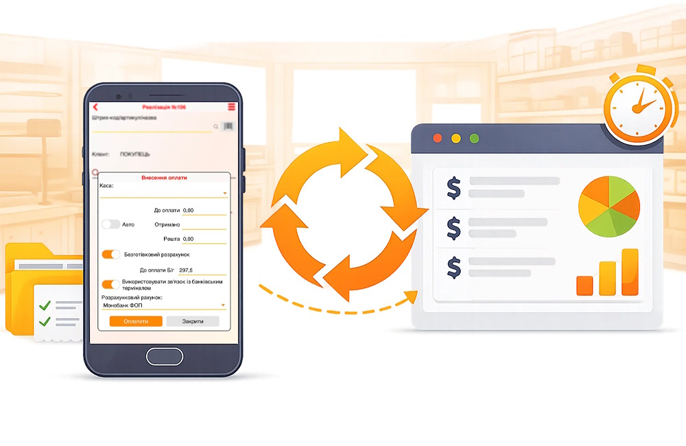 Payment in Torgsoft accounting