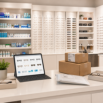 Online optical store
