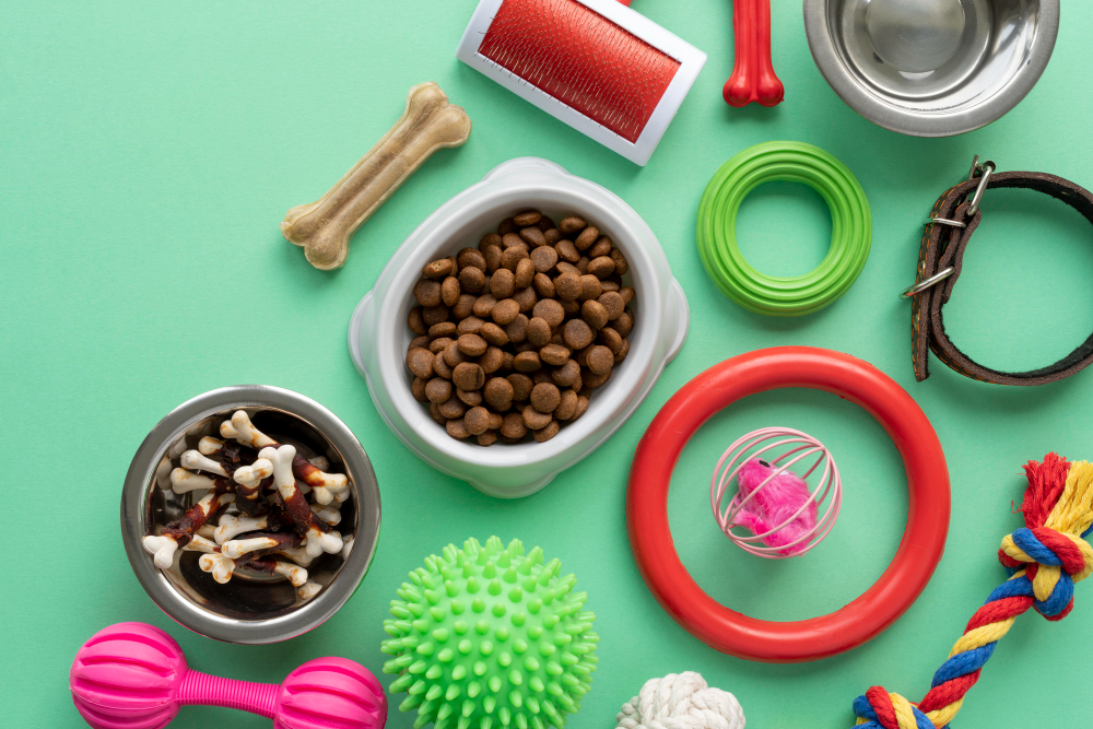 Sortiment obchodu so zvieratami