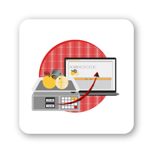 Підключення електронних ваг