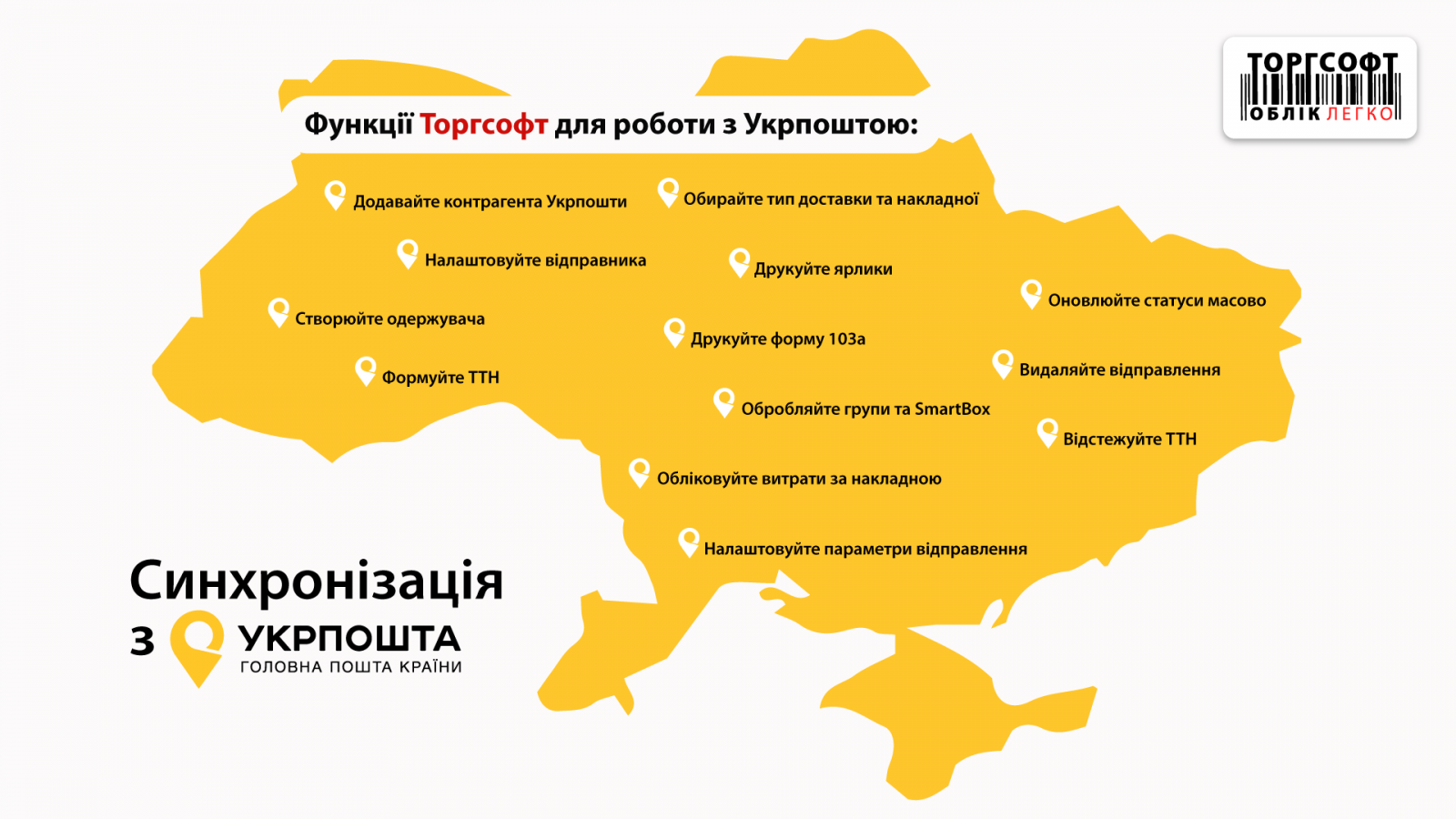 Синхронізація з Укрпоштою