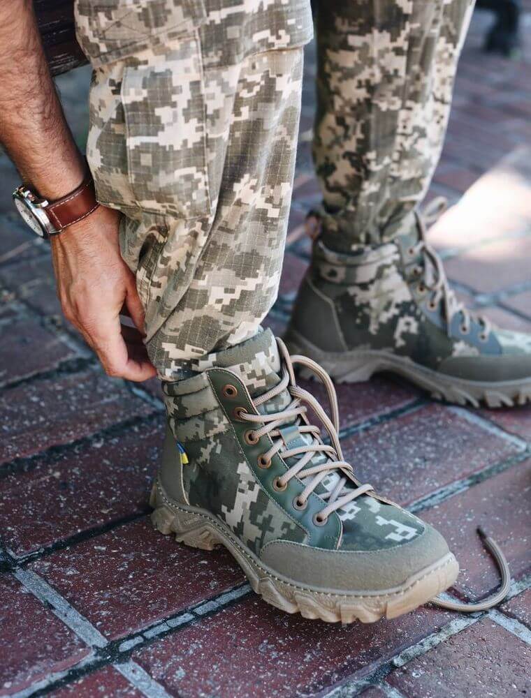 Vojensk&aacute; obuv od značky Marsala