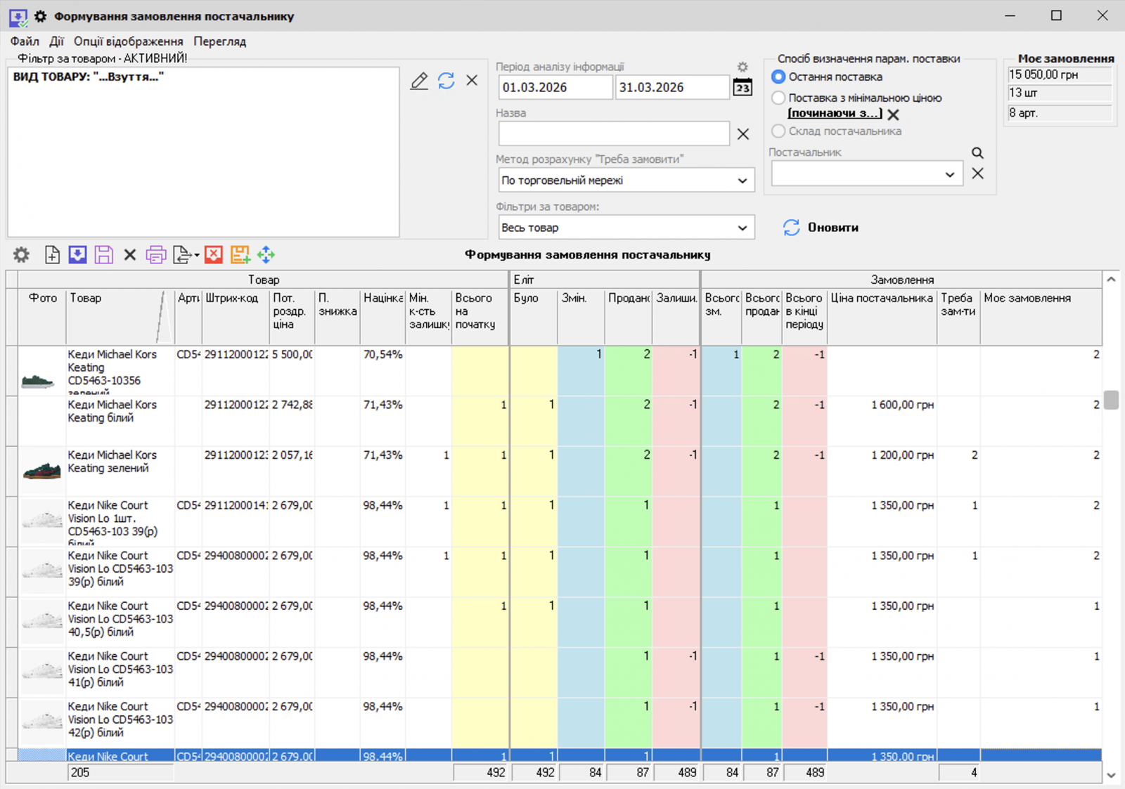 Тапсырысты автоматты түрде қалыптастыру