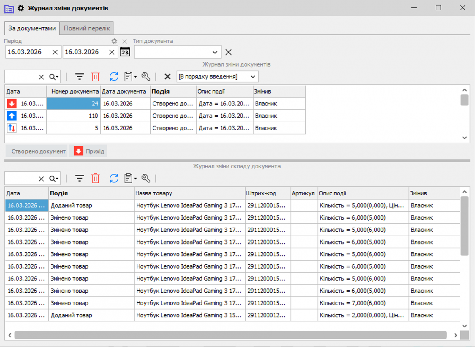 3. Kontrola a audit zmien