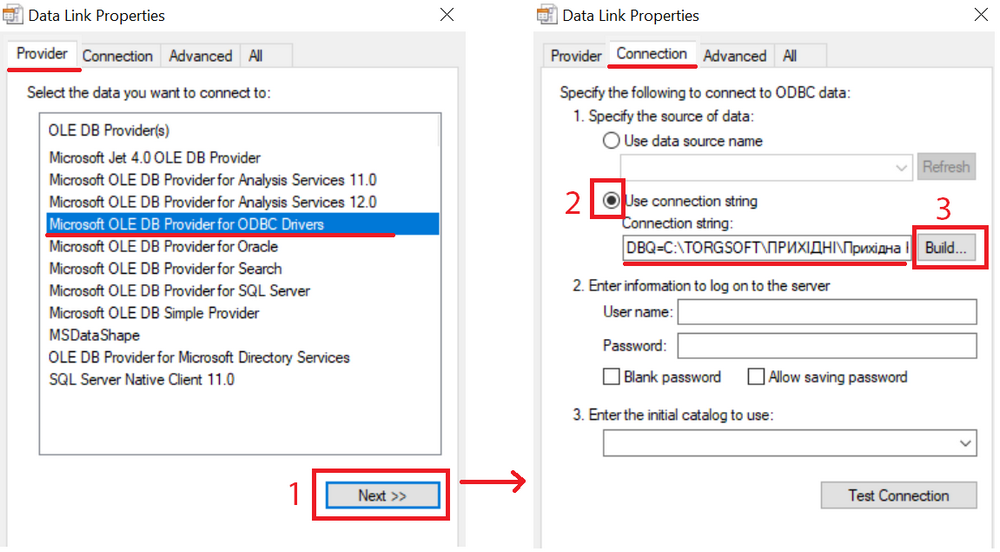 Nastavenie zdroja &uacute;dajov