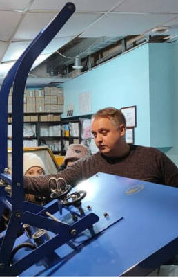 Denis Pidčenko &ndash; riaditeľ tlačiarensk&eacute;ho podniku &bdquo;CMYK&ldquo;