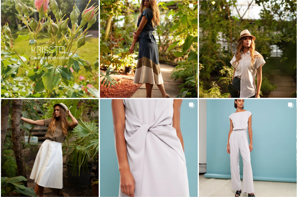 Brand clothing "KRISSTEL"