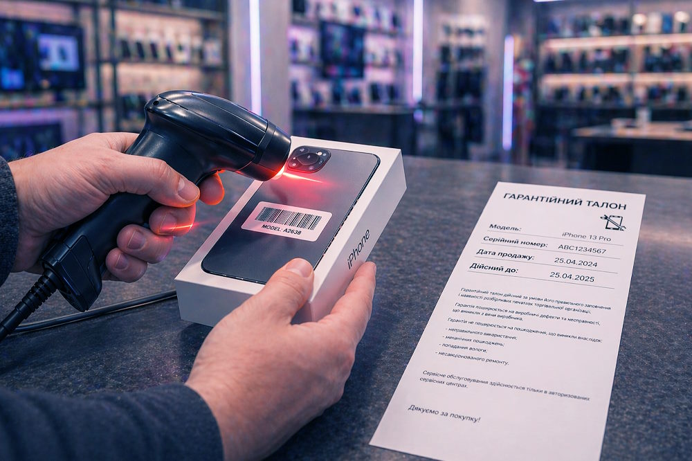 Облік за серійними номерами (IMEI) та гарантія