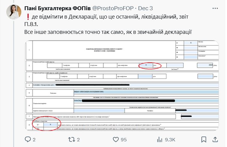 Ліквідаційна звітність