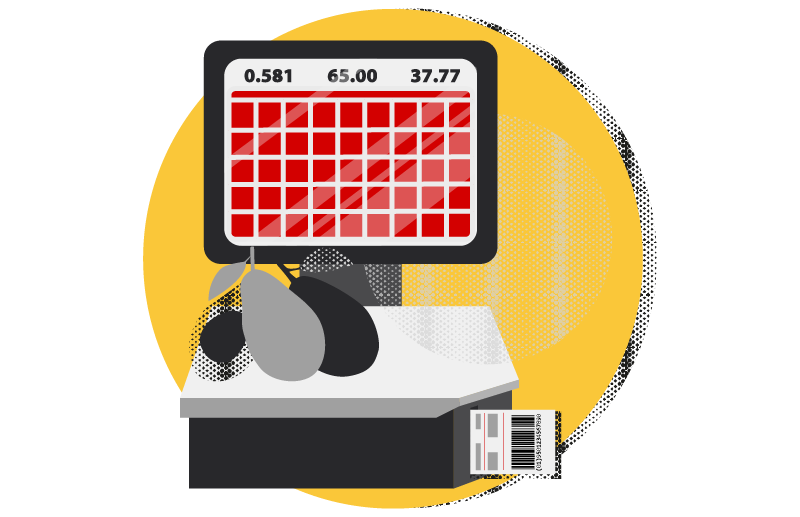 Packing weighted goods in Torgsoft